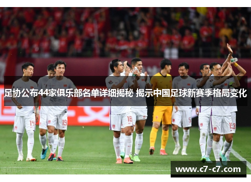 足协公布44家俱乐部名单详细揭秘 揭示中国足球新赛季格局变化 足协公布44家俱乐部名单详细揭秘 揭示中国足球新赛季格局变化