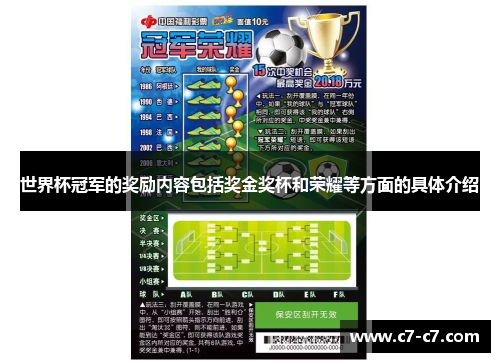 世界杯冠军的奖励内容包括奖金奖杯和荣耀等方面的具体介绍